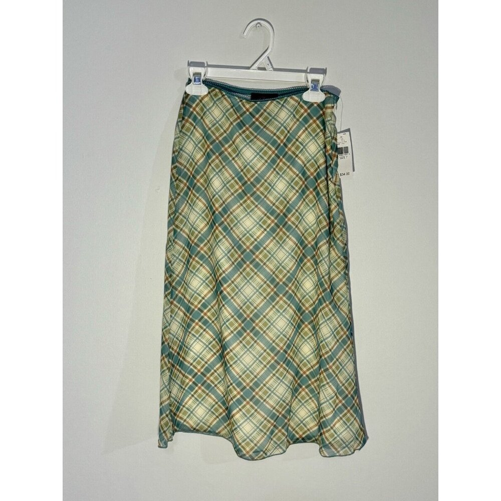 IZ BYER Color Teal Skirt Size 7 NWT